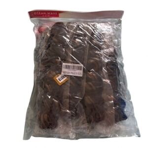 Ocean Wave Crochet‎ Hair Extensions NEW Rich Brown 8 Packs